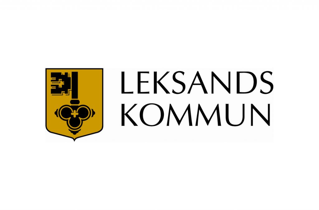 Logotyp på samarbetspartner Leksands kommun